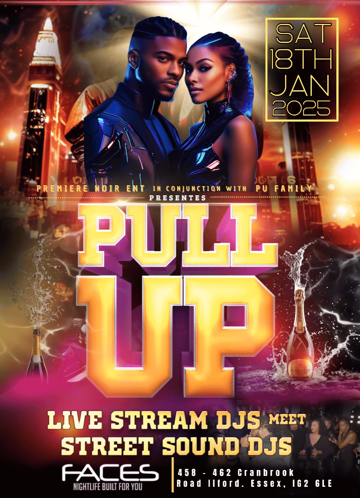 Pull Up – Live Stream Dj's meets Street Sounds Dj's