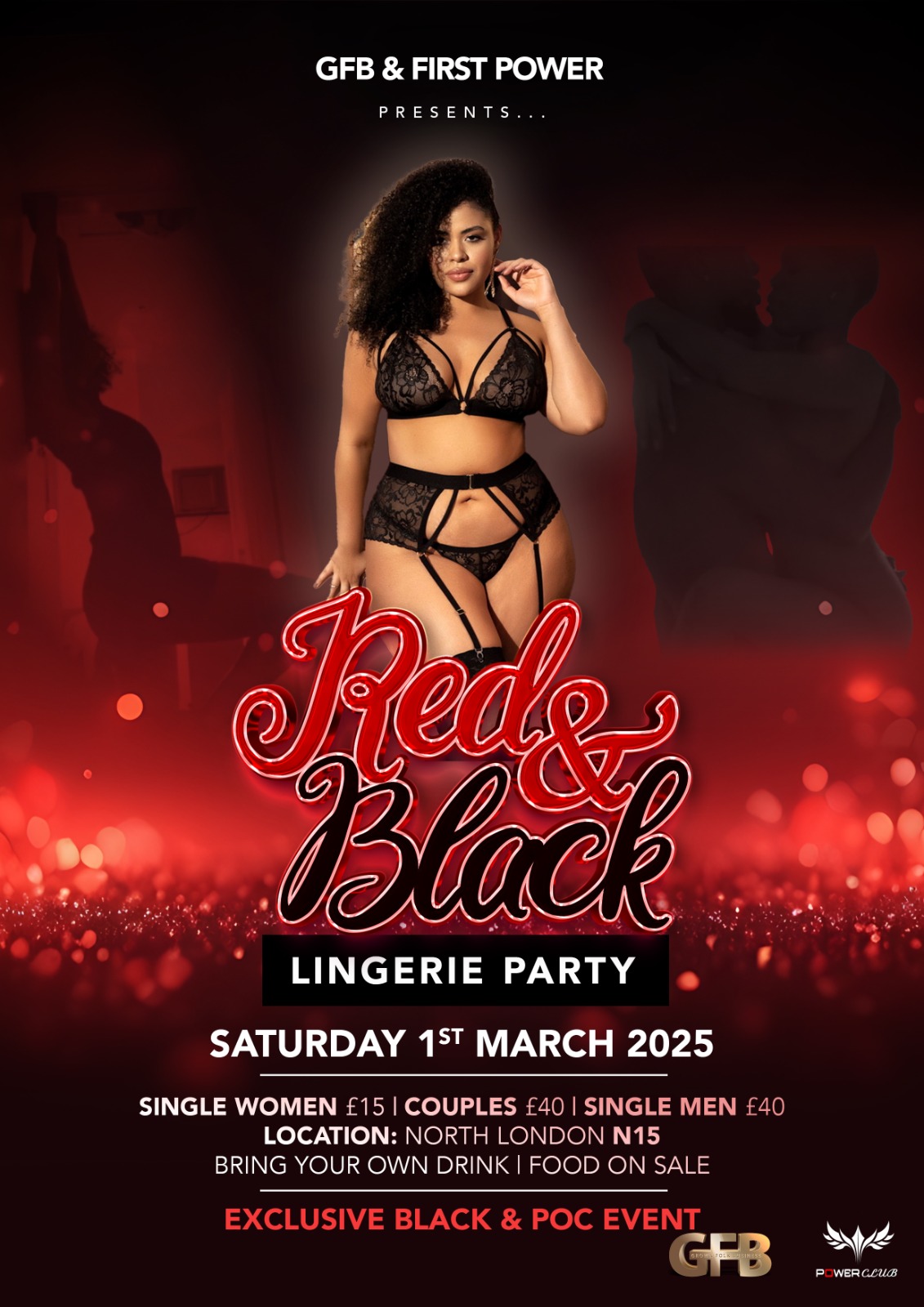 Red & Black Lingerie Party