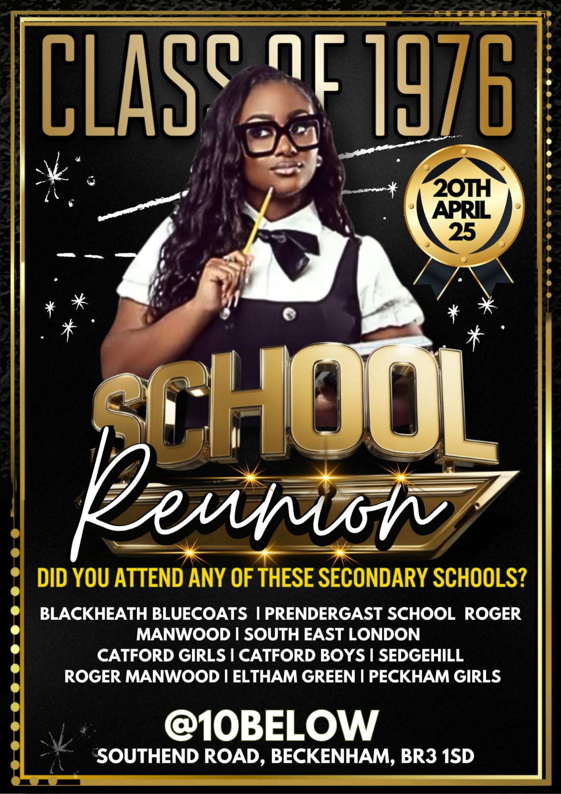 CLASS OF 1976 SCHOOL REUNION – EASTER SUNDAY SPECIAL!