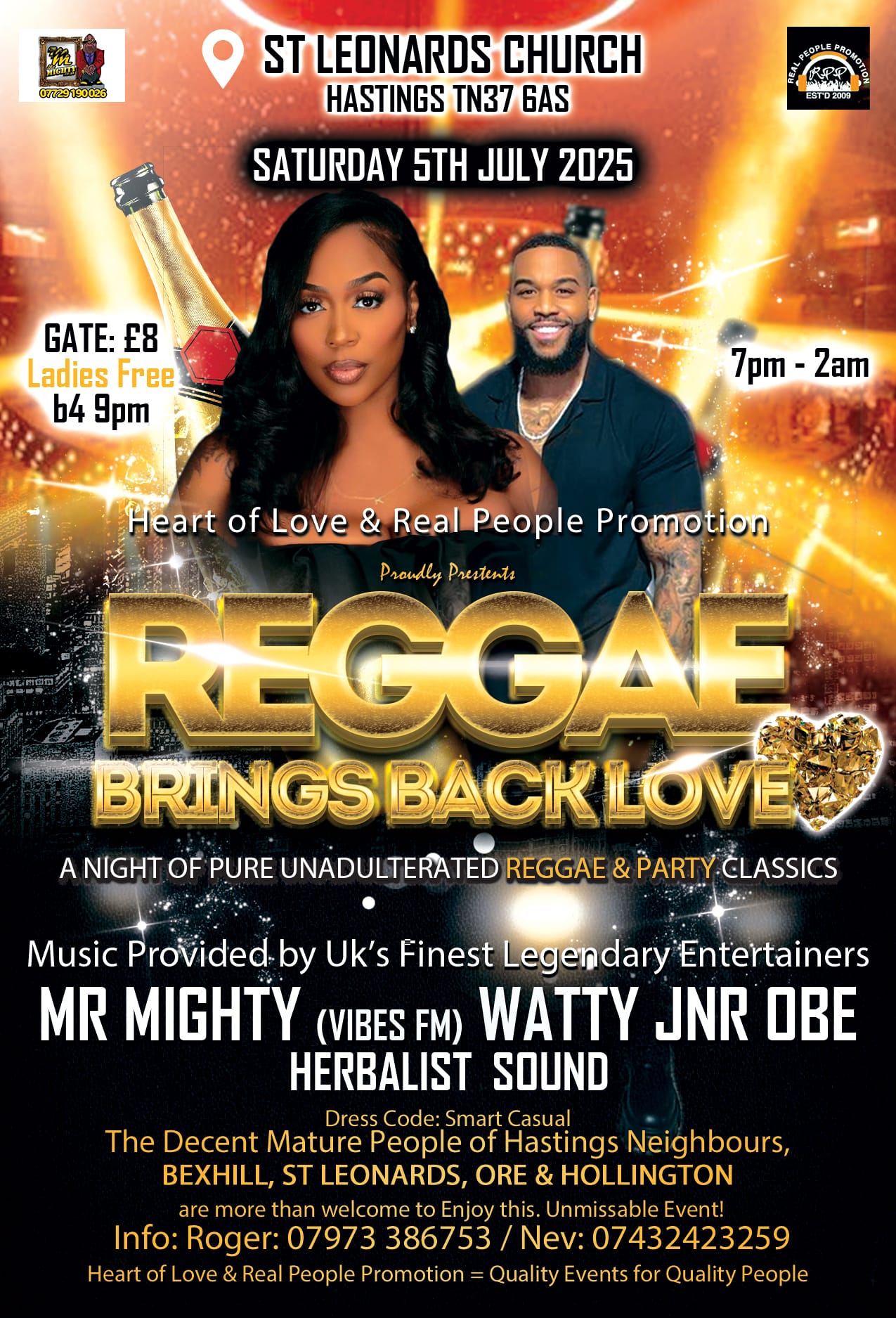 REGGAE BRINGS BACK LOVE